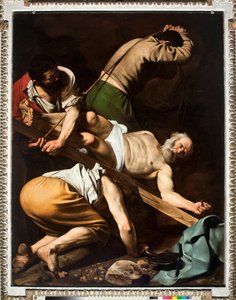 Le Martyre de Saint Pierre par Michelangelo Merisi da Caravaggio (1600-1601) - Michelangelo Merisi da Caravaggio