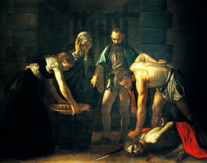 La décapitation de Saint Jean-Baptiste - Michelangelo Merisi da Caravaggio
