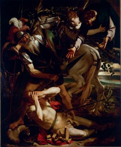 La Conversion de Saint Paul. Peinture de Michelangelo Merisi dit Le Caravage (1571-1610) - Michelangelo Merisi da Caravaggio