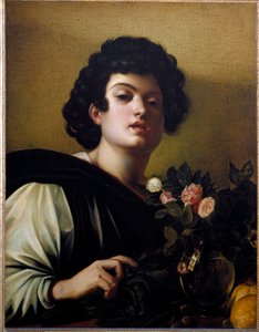 Jeune garçon dans le vase de roses - Michelangelo Merisi da Caravaggio