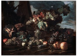 Nature Morte avec Raisins, 17ème siècle