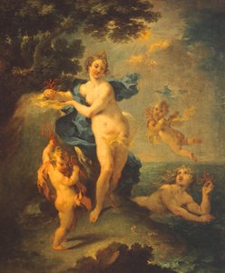 Nymphes avec des coraux - Michele Rocca