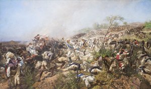 La bataille de Dogali - Michele Cammarano