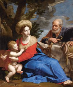 Le repos pendant la fuite en Égypte, vers 1640 - Michele Desubleo