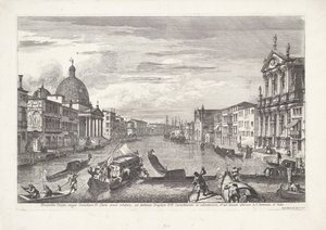 Canal Grande à Venise - Michele Marieschi