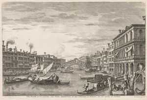 Vues de Venise : Rialto - Michele Marieschi