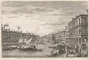 Vues de Venise: Rialto, 1741 - Michele Marieschi