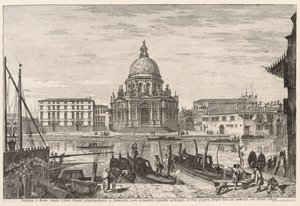Vues de Venise : S. M. Della Salute, 1741