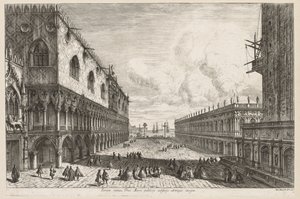 Vues de Venise : La Piazzetta