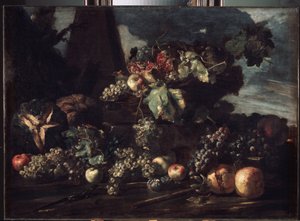 Nature morte au raisin - Michele Pace del Campidoglio