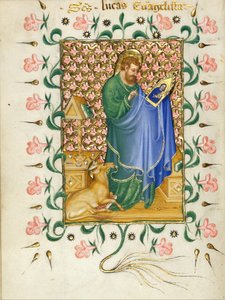 Saint Luc peignant la Vierge - Michelino Molinari da Besozzo