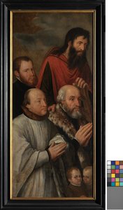 Triomphe du Christ (détail) - Michiel I Coxie or Coxcie