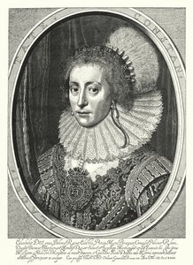 Élisabeth Stuart, Reine de Bohême - Michiel Jansz. van (after) Miereveld