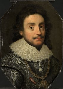 Portrait de Frédéric V (1596-1632), c.1621 - Michiel Jansz. van (after) Miereveld