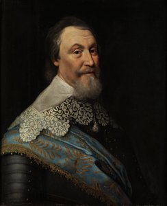 Portrait du comte Axel Oxenstierna (Oxenstjerna) (1583-1654) - Michiel Jansz. van Miereveld