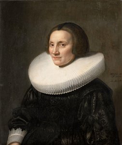 Portrait de Caecilia van Beresteyn (1589-1661) - Michiel Jansz van Mierevelt