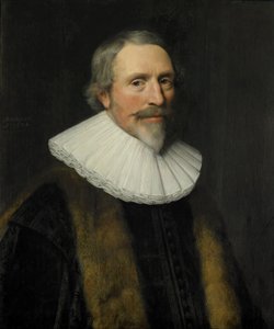 Portrait de Jacob Cats (1577-1660) - Michiel Jansz van Mierevelt