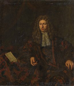 Portrait de Nicolaes Witsen (1641-1717) - Michiel van Musscher (signed by artist)