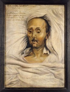 Duc Guillaume V de Bavière sur son lit de mort, 1550 - Mielich