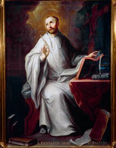 Représentation de saint Bernard de Clairvaux (1090-1153)