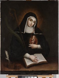 Sainte Gertrude - Miguel Cabrera
