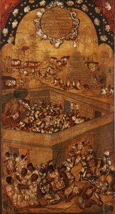 La Conquête du Mexique, Panneau VII, c.1696-1715