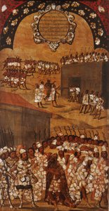 La Conquête du Mexique, Panneau XVII, vers 1696-1715