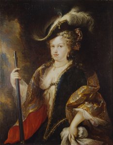 Maria Luisa Gabriela de Savoie, chasseresse - Miguel Jacinto Meléndez