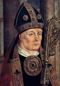 Saint Isidore de Séville (560 ou 570 - 636), détail - Miguel Zitow