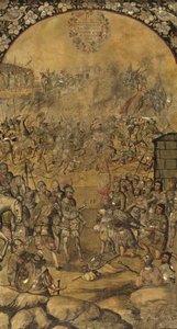 La conquête du Mexique par Hernan Cortes