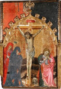 La Crucifixion, 1400s - Miguel de Alcanyis