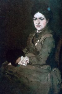 Mme Munkacsy, vers 1864-1900 - Mihály Munkácsy