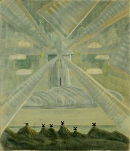 Andante Sonata II, 1907 - Mikalojus Konstantinas Čiurlionis