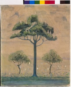 Printemps (IV) - Mikalojus Konstantinas Čiurlionis