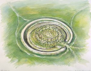 Woodhenge, 25e siècle av. J.-C., vers 1990-2010 - Mike Seaforth