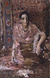 La diseuse de bonne aventure, 1895 - Mikhail Aleksandrovich Vrubel