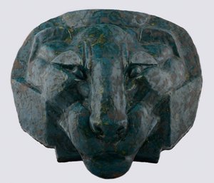 Tête de lion, 1891 - Mikhail Aleksandrovich Vrubel