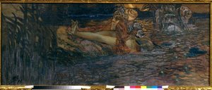 La séparation du roi de la mer et de la princesse Volkhova - Mikhail Aleksandrovich Vrubel