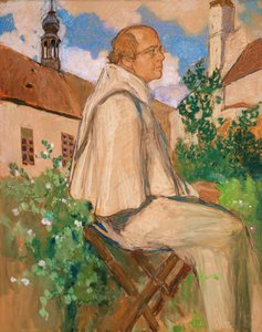 Portrait du généticien Johann Gregor Mendel, 1926