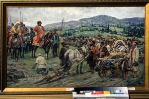 Assistance au chef de la révolte des paysans Emelian Ivanovitch Pougatchev - Mikhail Ivanovich Avilov