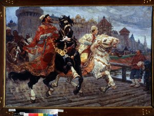 La jeunesse du tsar Ivan le Terrible (Ivan IV de Russie) - Mikhail Ivanovich Avilov