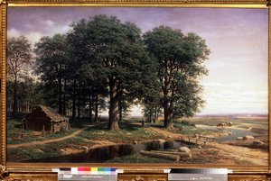 Une Chesnaie - Mikhail Konstantinovitch Clodt von Jurgensburg
