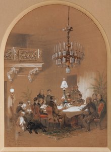 Salon Vonlyarlyarsky à Vonlyarovo, 1855