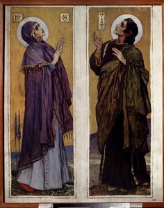 La Vierge et Saint Jean Baptiste