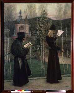 Les cloches sonnent - Mikhail Vasilievich Nesterov