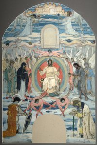 Le Sauveur en trône, 1905