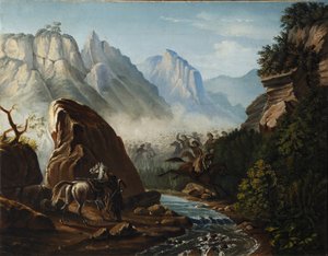Échange de tirs dans les montagnes du Daghestan, 1840-1841