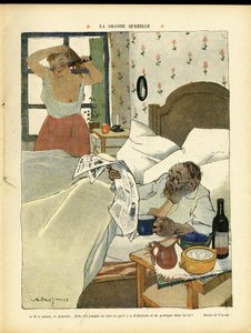 Illustration par Miklos Vadasz (1884-1927) dans Le Lire