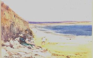 Sur la plage - Mildred Anne Butler