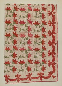 Couette appliquée - Mildred E. Bent